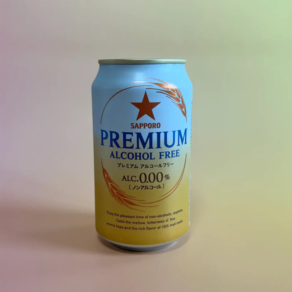 삿포로프리미엄무알콜맥주